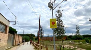 Un dels lectors de matrícules instal·lats