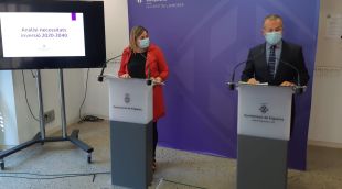 Pla general de l'alcaldessa de Figueres, Agnès Lladó, i el vicealcalde, Pere Casellas