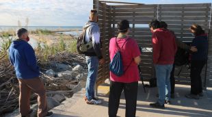 Un grup de participants a la visita guiada