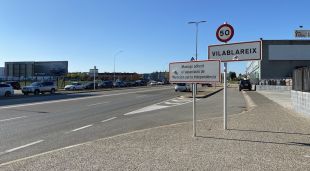 Un dels accessos al municipi que comptarà amb una de les quatre càmeres de videovigilància