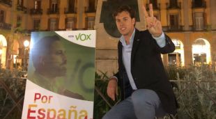 Tarradas a la plaça Independència de Girona