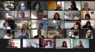 Un instant del ple municipal que s'ha celebrat avui a Girona