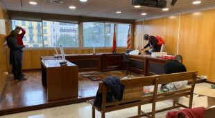 Una sala de vistes