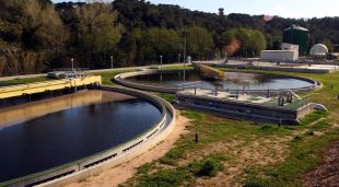 L'estació depuradora d'aigües residuals (EDAR) de Lloret de Mar (arxiu)