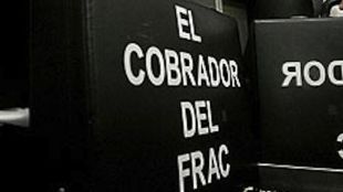 cobrador, frac, maletí