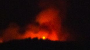 montgó, incendi, revetlla