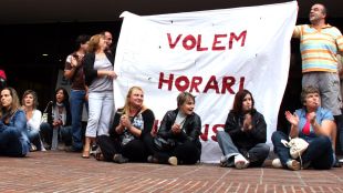 intensiu, manifestació, hostalric