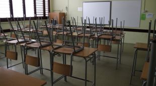 Una aula de l'institut Abat Oliba de Ripoll (arxiu)