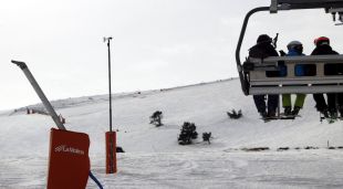Esquiadors a la Molina (arxiu)