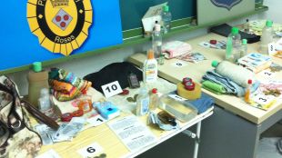 material decomissat, massatgistes