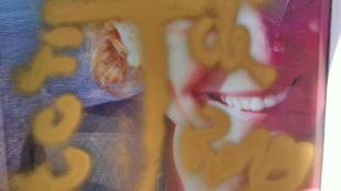 Magda, Casamitjana, vandalisme, pintades