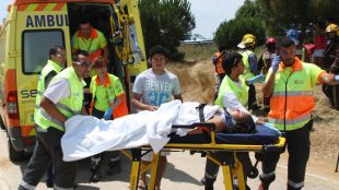 accident, autocar, teisa, cassà
