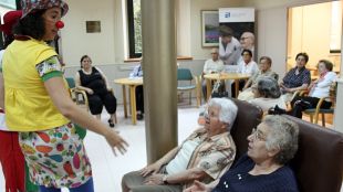 xaropclown, ancians, avis, geriàtric