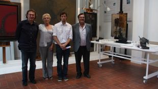 inauguració, taller, fundació, cuixart