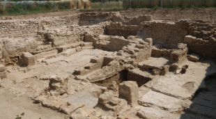 La zona de Santa Margarida on s'ha fet l'excavació