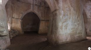 Interior de la cisterna dels Caputxins