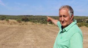 El propietari de la muntanya de Ventalló, Pere Puigbert