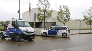 Actualment hi ha una comissaria conjunta amb els Mossos prop de l'Espai Gironès (arxiu)
