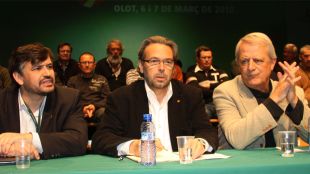 Joan Caball, Ernest Benach, Lluís Sacrest