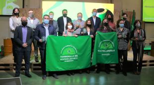 Els guardonats d'enguany a l'entrega de Banderes Verdes d'Ecovidrio a Catalunya