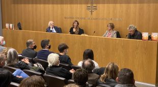 D'esquerra a dreta; Manel Mir, Cristina Simon, Maria Carme Ferrer i Roger Costa-Pau