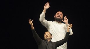 Israel Galván i Niño de Elche a l'espectacle 'Mellizo doble'