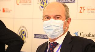 El president d'Hipra, David Nogareda, en la trobada d'Economia de S'Agaró aquest divendres