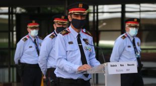 Josep Lluís Trapero al Complex Central dels Mossos (arxiu)