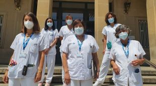 Algunes de les infermeres del Trueta que ja poden prescriure receptes