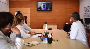 Sessió pluridisciplinària setmanal de la Unitat de Trastorns Cognitius de l’IAS