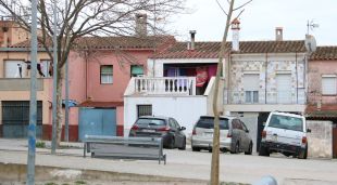 Algunes cases del barri del Culubret de Figueres