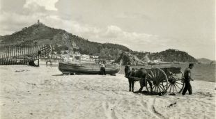 Platja de s'Abanell el 1959