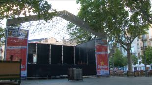 acústica, escenari, rambla