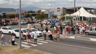 protesta, retallades, sanitat, blanes