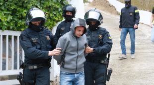 Un dels detinguts de Lloret de Mar