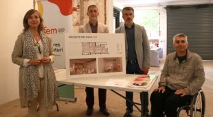 L'acte de presentació del projecte d'un local per atendre els malalts d'esclerori múltiple