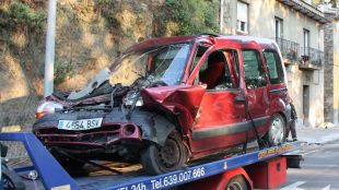 furgoneta, accident, mortal, Bescanó