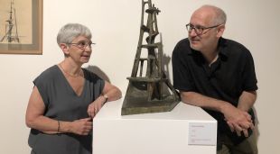 Exposició sobre Subirachs a Can Mario de Palafrugell el passat estiu