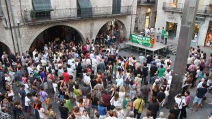 immersió, somescola, manifestació, Girona