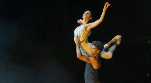 Carlos Acosta i Laura Rodríguez, ahir a l'escenari de Peralada
