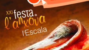 cartell, festa, anxova