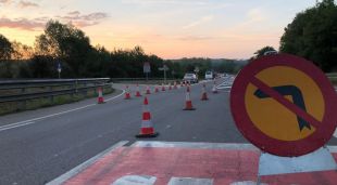 L'N-II, tallada aquest matí a les 6h per la batuda