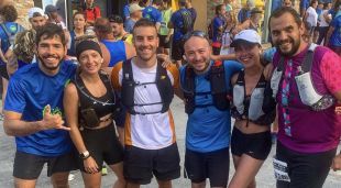 Alguns dels components de WeNeveRunAlone