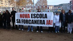 manifestació, ceip, forcanera