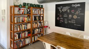 Espai Rebooks a la seu de la Fundació Ramon Noguera de Girona