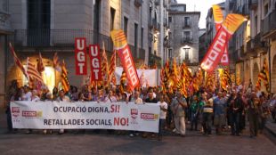 manifestació, ccoo, ero
