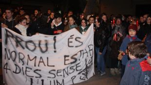 manifestació, Lloret de Mar, temporal