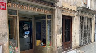 Un dels comerços participants del concurs a Ripoll