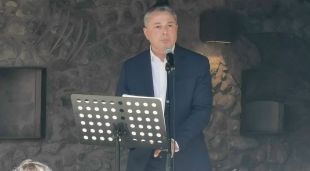 Ramon Roqué en un acte de partit (arxiu)