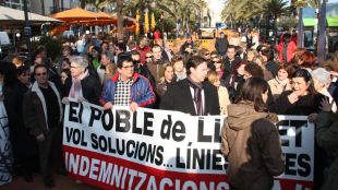 manifestació, Lloret de Mar, temporal, comerciants